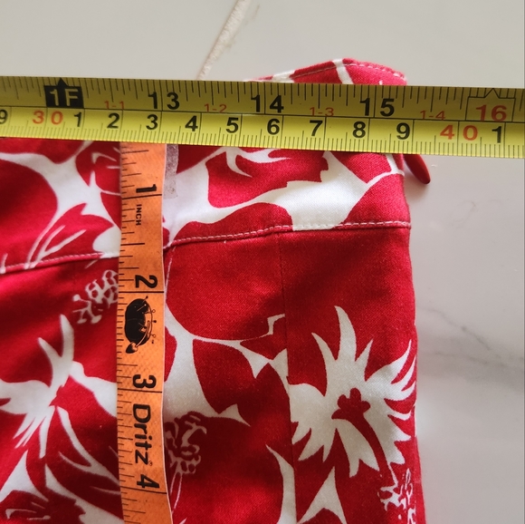 🆕️ Talbots NWT Red Floral Size 6 Skirt - Picture 7 of 11